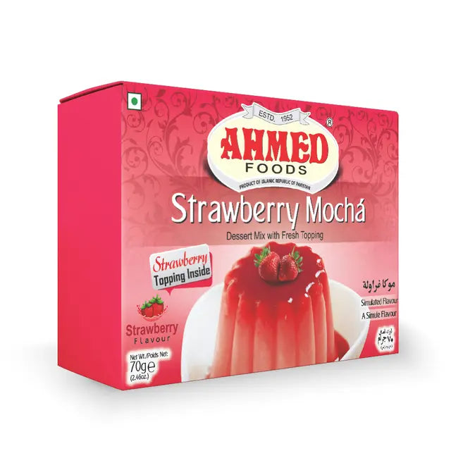 Strawberry Mocha Pudding