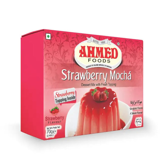 Strawberry Mocha Pudding