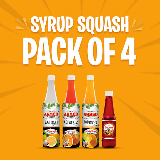 Syrup Squash Pack of 4
