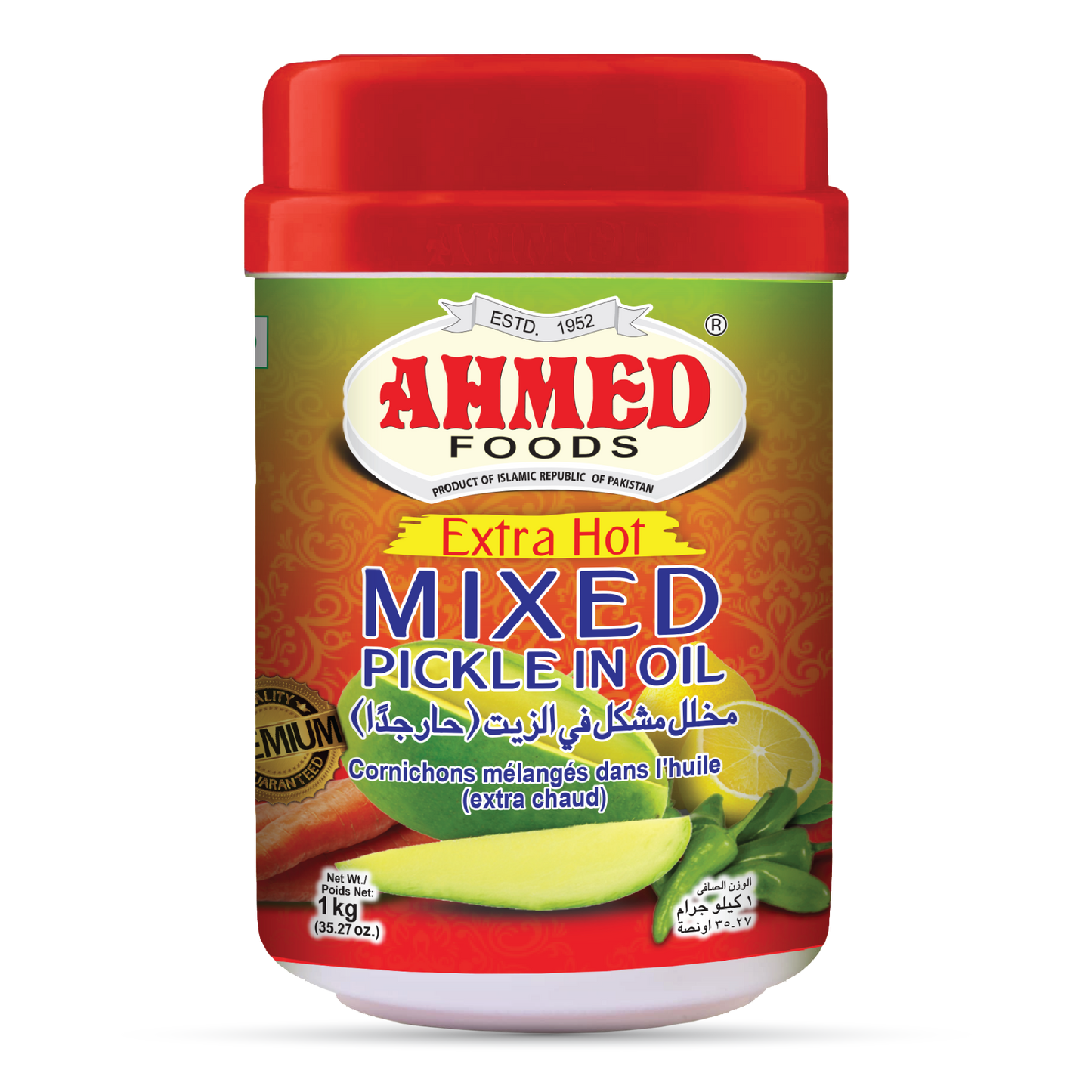 Mixed Pickle Extra Hot