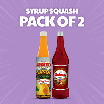 Syrup Squash Pack of 2