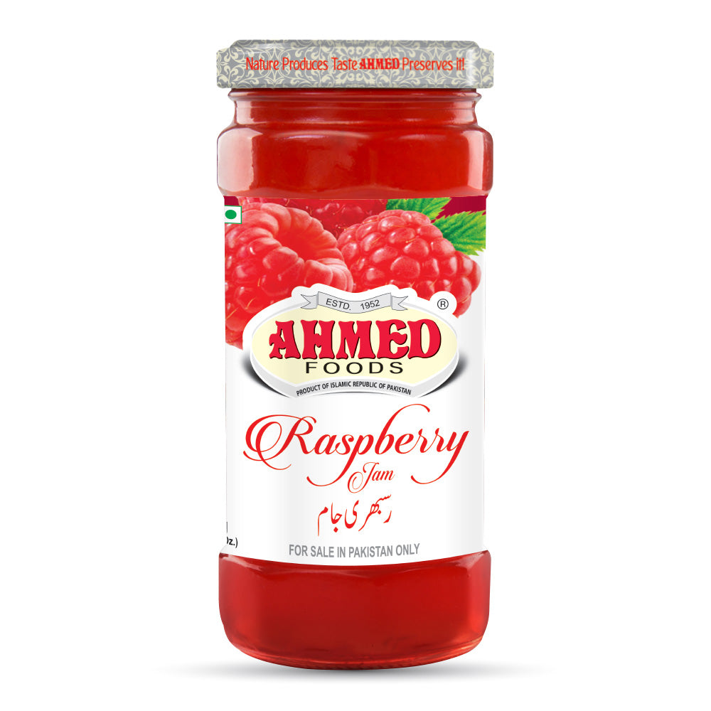 Ahmed Raspberry Jam 200g | 435g – Sweet & Fruity Spread | Buy Online in ...