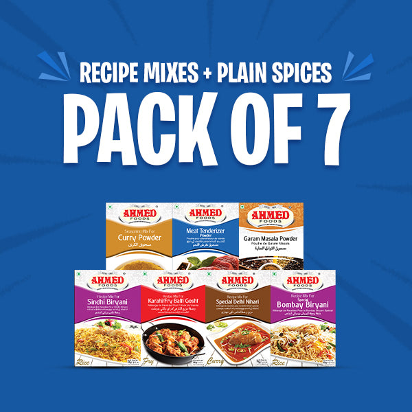 Recipe Mixes + Plain Spicess Pack of 7