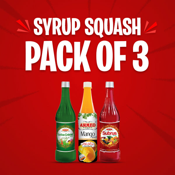 Syrup Squash Pack of 3