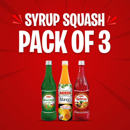 Syrup Squash Pack of 3