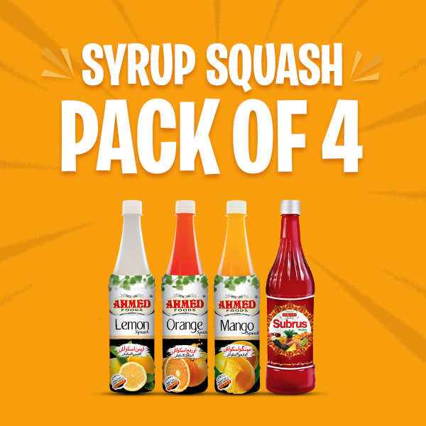 Syrup Squash Pack of 4